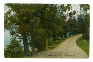 IL - Galesburg. Highland Park ca 1909