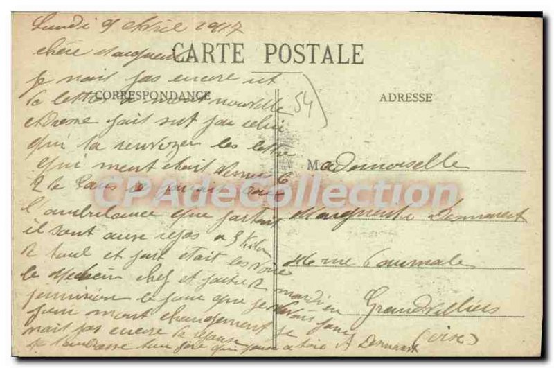 Old Postcard Toul Picturesque La Porte De France