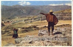 Ruinas de Sacsahuaman Cuzco Puru Postcard