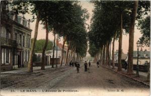 CPA Le MANS - L'Avenue de PONTLIEUe (391066)