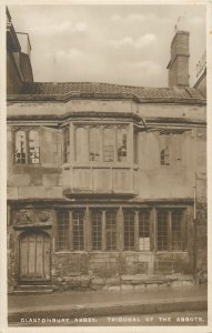 Postcard UK England Glastonbury abbey, Somerset