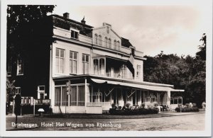 Netherlands Driebergen Hotel Het Wapen Van Rijsenburg Vintage RPPC C126