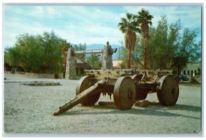 Death Valley California Postcard Lumber Logging Wagon Charleston Mountains c1960