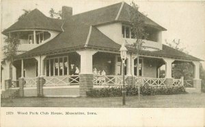 Muscatine Iowa Weed Park Club House #2378 Postcard Pearson Ullberg 21-6061