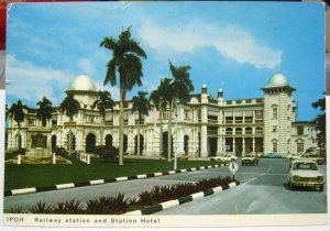 Malaysia IPOH Railway Station and Hotel - posted