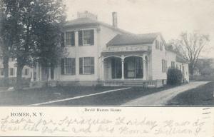 Homer, Cortland County NY, New York - The David Harum House - pm 1907 - UDB