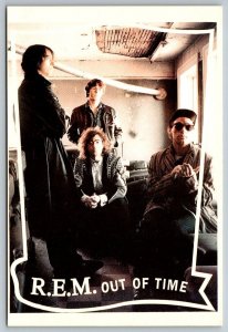 R.E.M.   Out of Time  Postcard