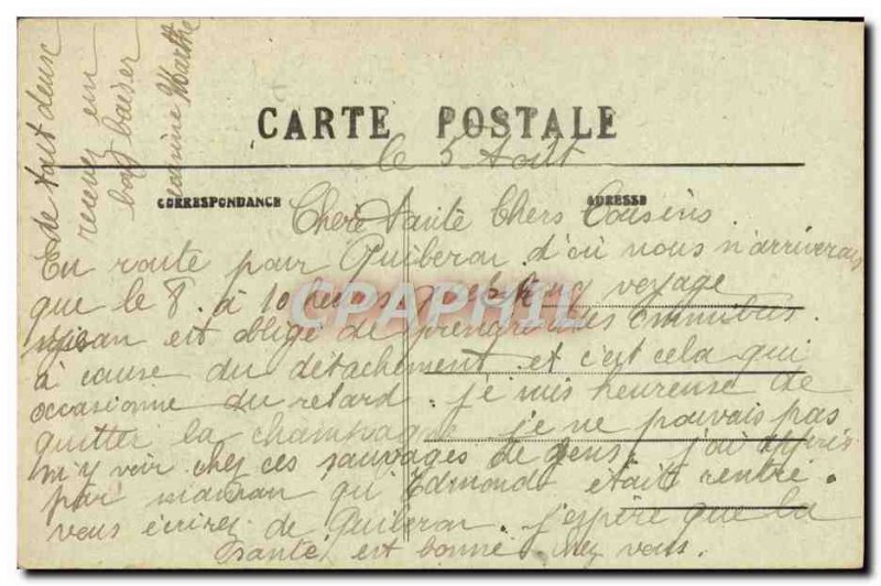 Old Postcard The Meaning Palais Synodal