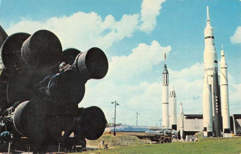 Huntsville Alabama Space Rocket Center Vintage Postcard K7876231