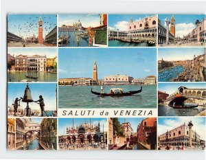 Postcard Greetings from Venice, Italy