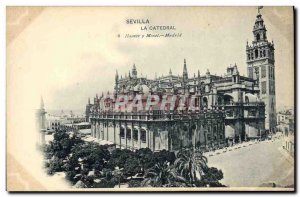Old Postcard Sevilla Catedral