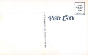 Lambertville New Jersey as it appeared in 1840 Vintage Postcard JB626585