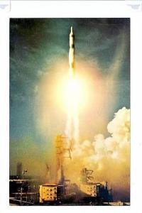 LP61  Aviation, Outer Space,  vintage postcard, Titan  