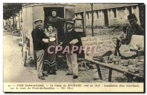 COPY Avon Indre et Loire the Ruchard Camp created in 1873 installation of a m...