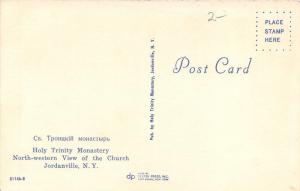 Jordanville New York~Holy Trinity Monastery (North Western View)~1950s Postcard