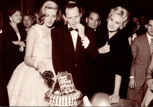 Nnevada Las Vegas The Sands Lauren Bacall Frank Sinatra & Kim Novak 1956