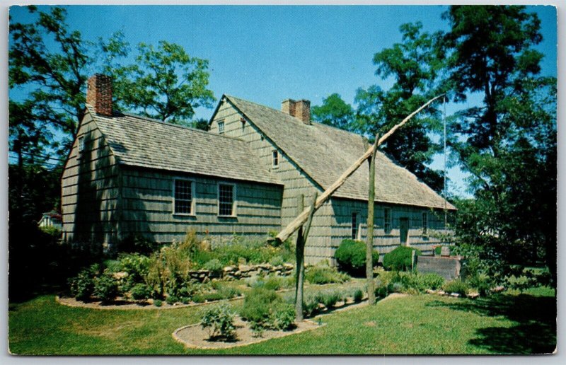 Vtg Setauket Long Island New York NY Thompson House Benjamin Thompson Postcard