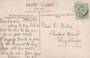 Genealogy Postcard - Baker, Sherford Down, Kingsbridge, Devon  GL3962