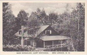 New Hampshire New London Main Bungalow Camp Weetamoo Albertype