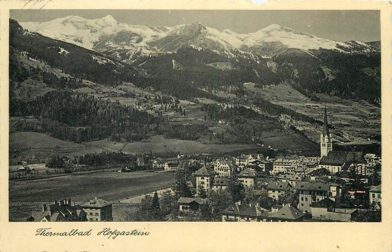 Austria 1930s Thermalbad Hofgastein an der Tauernbahn Salzburg