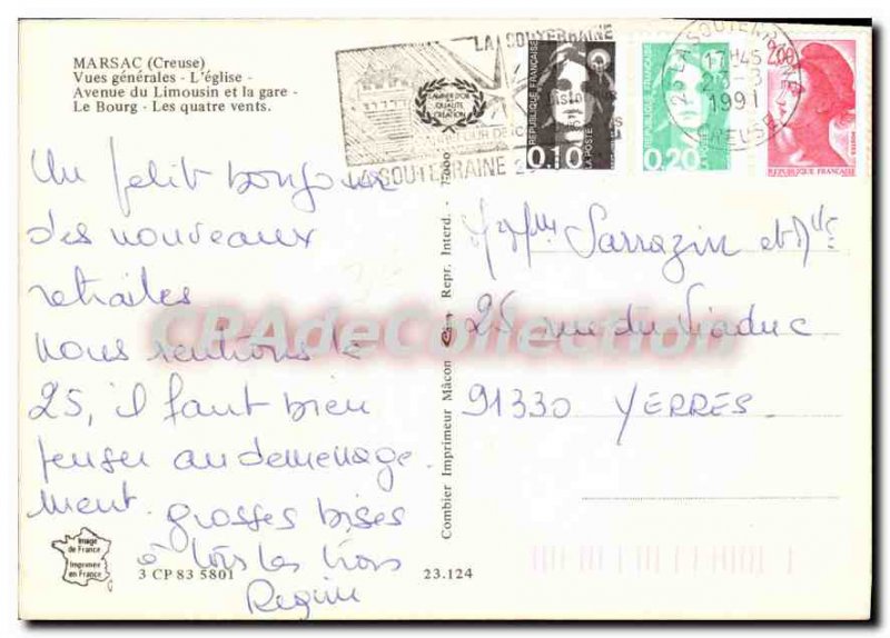 Postcard Modern Provinces Francaises Walk