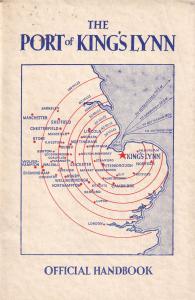 Port Of Kings Lynn Map Norfolk Antique Photo Guide Book