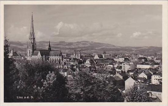 Austria Linz an der Donau 1950 Real Photo