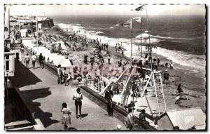 Postcard Old St Aubin sur Mer The beach has the & # 39heure bath