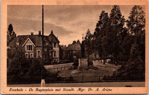 Netherlands Enschede De Ruyterplein Vintage Postcard 09.76