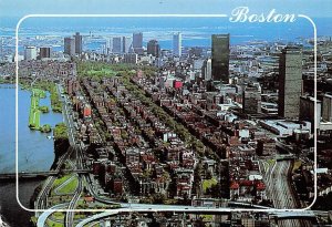 A Birds Eye View Of Boston , Massachusetts  