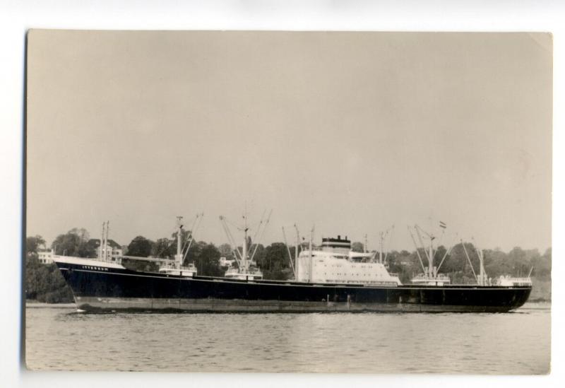 cb0828 - Dutch Cargo Ship - Ittersum , built 1960 - postcard