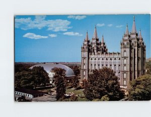 Postcard Temple Square, Salt Lake City, Utah