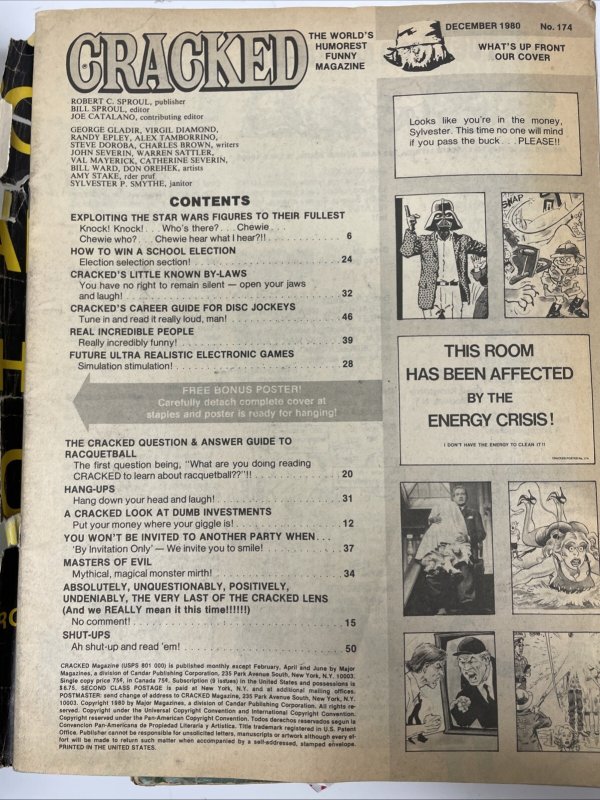 Cracked Magazine No. 174 (December 1980)
