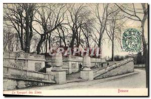 Old Postcard Beaune Rempart des Lions