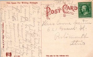 Mt. Carmel, Illinois - A view of the Y.M.C.A. Building - c1908