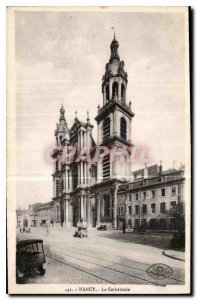 Old Postcard Nancy Cathedrale