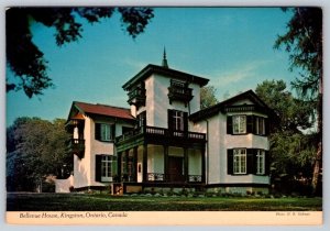 Home Of Sir John A MacDonald, Bellevue House, Kingston Ontario Chrome Postcard#2