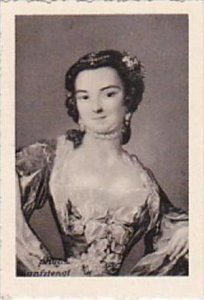 GARBATI CIGARETTE CARD FAMOUS DANCERS NO 7 BARBERINA 1721-1799