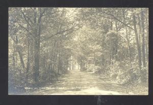 RPPC CHOCORUA LAKE NEW HAMPSHIRE NH VINTAGE REAL PHOTO POSTCARD