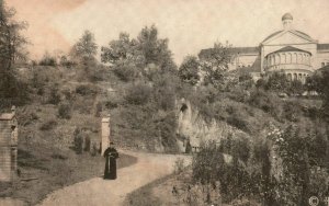 Vintage Postcard 1910's Franciscan Monastery Mount St. Sepulchre Washington D.C.