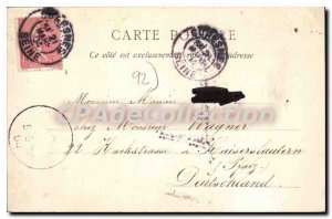 Postcard Old Saint Cloud D'Orleans Grid