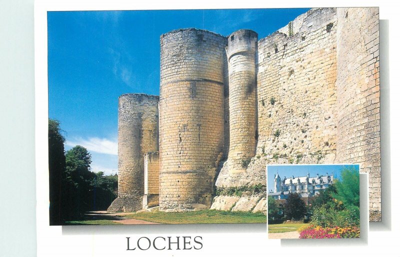 Postcard France Loches Indre et Loire