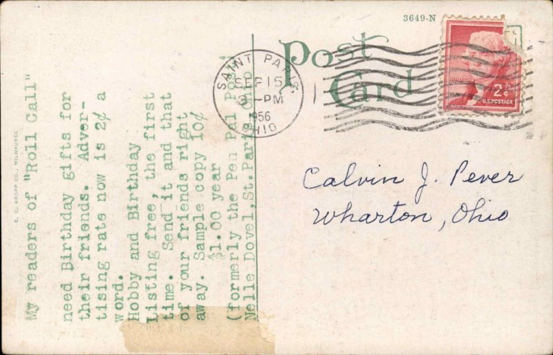 Chickasha Oklahoma OK Fire & Fire Fighting Fire Station Vintage Postcard