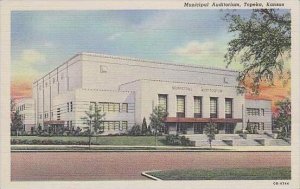 Kansas Topeka Municipal Auditorium