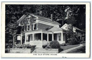 c1910's The Old Stone House North Bennington Vermont VT Antique Postcard