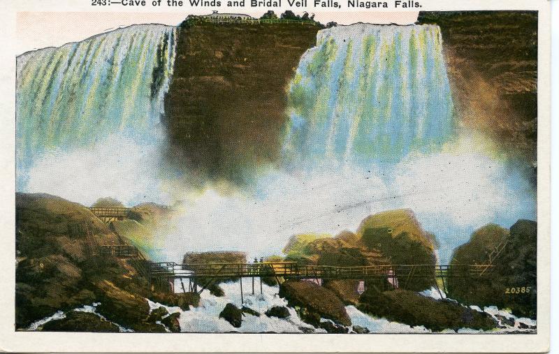 US    PC475  BRIDAL VEIL NIAGARA FALLS