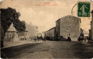 CPA Bram - Avenue de Castelnaudary (112925)