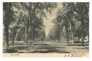 MA - Northfield. Main Street Circa 1900