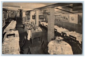 1952 A Bit Of Sweden Swedish Food Dining Restaurant Chicago Illinois IL Postcard 