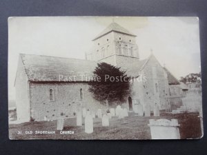 Sussex OLD SHOREHAM Church c1908 RP Postcard by A H C Corder